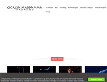 Tablet Screenshot of giorgiamaddamma.com